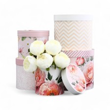 A set of hats for flowers 5 in 1, gift packaging, “Bouquet”, 16 x 14 cm - 22 x 19.5 cm