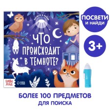 A book with a flashlight “What is happening in the dark?”, 24 p.
