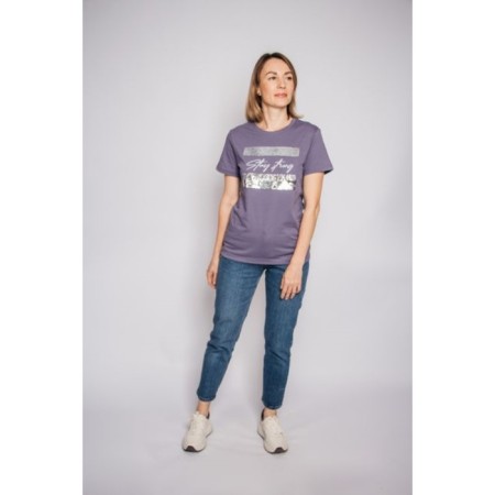 Women's T -shirt Let’s GO, size 56, color graphite-1