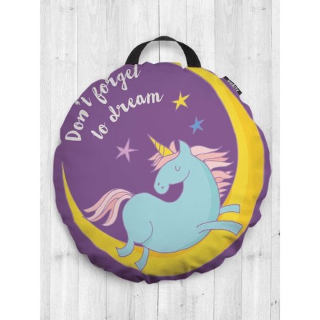The pillow of the “do not forget to dream”, decorative, d = 52 cm