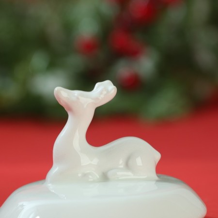 Bank for storage "New Year's Deer", 300ml-3