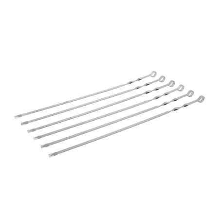 A set of flat skewers Boyscout, 60 cm, 6 pcs in a case