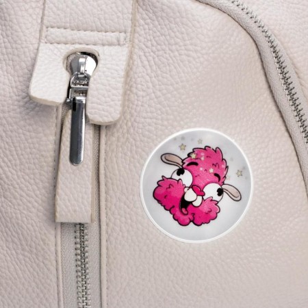 Set of reflective Lama, 4 stickers.-3