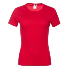 T -shirt female, size 44, red color