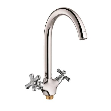 Kitchen mixer Rush Bianki Bi7650-24, two-wound, chrome