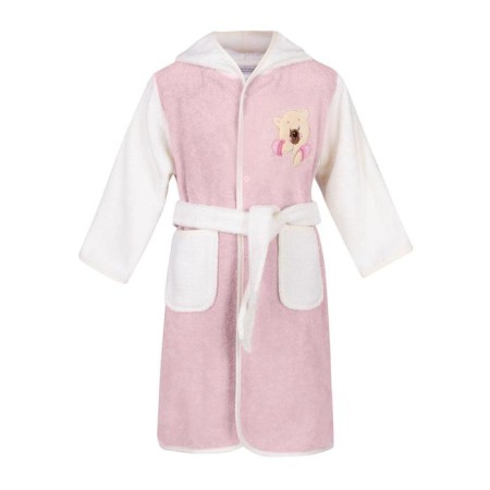 Children's robe 2-3 years Barney, pink color
