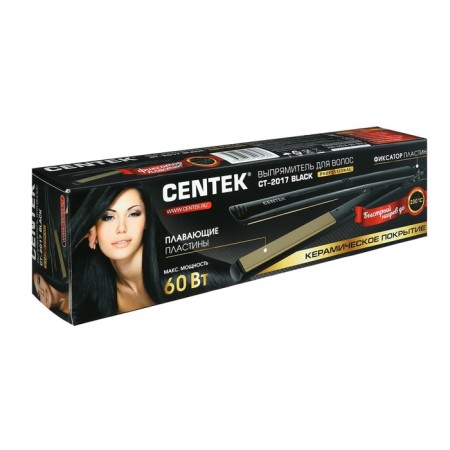 Centek CT-2017, 60 W rectifier, ceramic coating, 25x120 mm, up to 230 ° C, LED, black-7