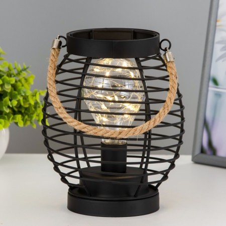 Night -bearing "Berymeli" from 3haa Black Black 15x15x19 cm Risalux-1