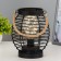Night -bearing "Berymeli" from 3haa Black Black 15x15x19 cm Risalux