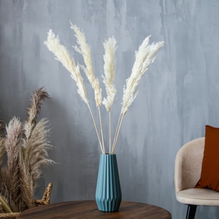 Sukhotzet "Pampas grass" set of 5 pcs., Beige color
