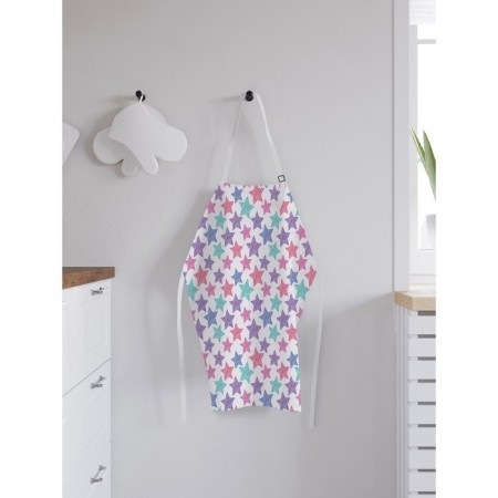Apron kitchen with a photo print "Stars", adjustable, size OS-1