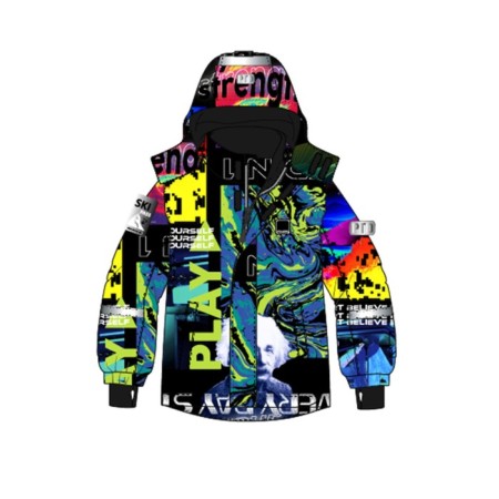 Winter jacket for a boy PlayTode, height 128 cm-12