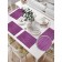 Set of napkins for setting the table "embroidered interference", rectangular, size 32x46 cm, 4 pcs