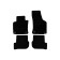 Rugs in the ECONOM salon for Skoda Octavia 2008-2013, sedan, 4 pcs. (Textiles)