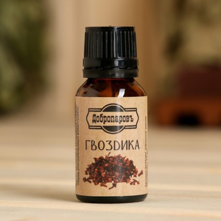 Essential oil "Clove" bottle-boiler 17 ml "Dobroparov"-1