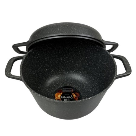 Kazan Panairo Sogretta, with a lid-chorod, cast aluminum, 5 liters-3