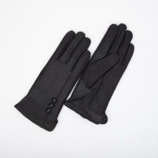 Female gloves, size 9, with insulation, black color