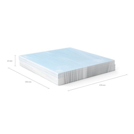 Notebook of 48 sheets in the Erichkrause CoverProbook Symbol cage, with a plastic cover, blue,-8