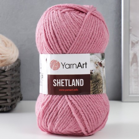 Gingerbread "Shetland" 30% wool Verdin, 70% acrylic 220m/100g (508 pink)