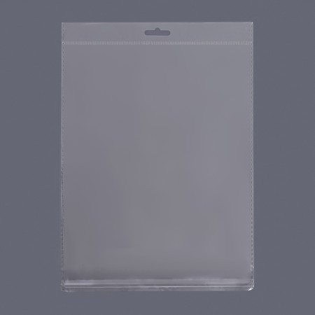 BOPP package with adhesive valve 22 x 25 cm