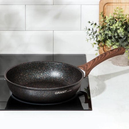 Granit Ultra pan, d = 24 cm, with a pen, anti -stick coating-5