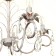 Frederick chandelier 5x40W E14 white+gold 58x58x65 cm Bayerlux