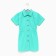 Baby dress with kaftan pockets, size 36 (134-140 cm), green color