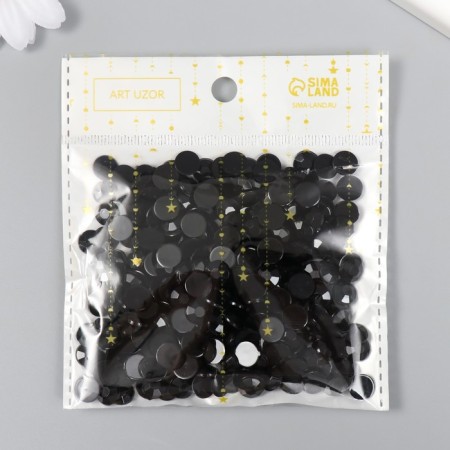 Decor for creativity plastic "Rhuba. Midnight" set 300 pcs d = 0.8 cm-3