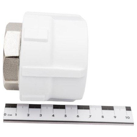 Combined "Politek" coupling, polypropylene, 50 mm x 1/2 ", internal thread-4