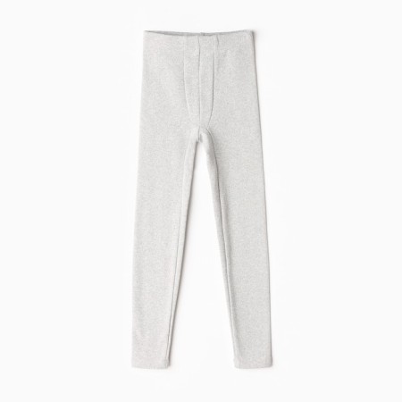 Thermal underwear for a boy (longshit, leggings) color gray melange, height 134-12