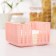 Napkin "knitting", pink color