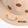 Panama for the girl "Layer" minku beige color, rr 50