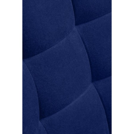 SHELS on a metal frame Chelsea Metal/velor, black/blue 50x60x80 cm-5