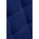 SHELS on a metal frame Chelsea Metal/velor, black/blue 50x60x80 cm