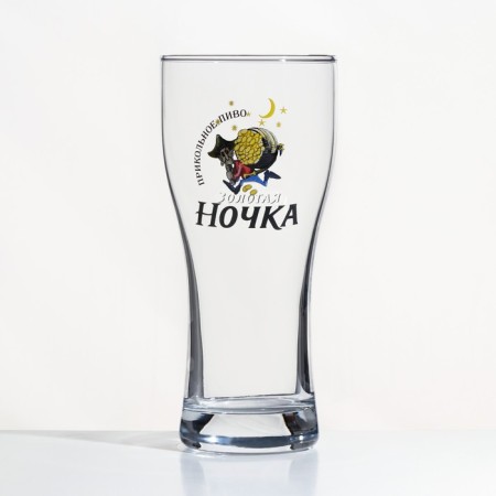 Beer glass "Cool beer", glass, 500 ml, mix-9