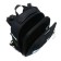 School backpack 38 x 30 x 16 cm, ergonomic back, Stavia "rally", black