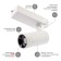 Track lamp three -phase adjustable beam 4000k white