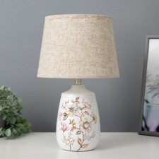 Hell lamp Florence E14 40W white 22x22x35 cm Risalux