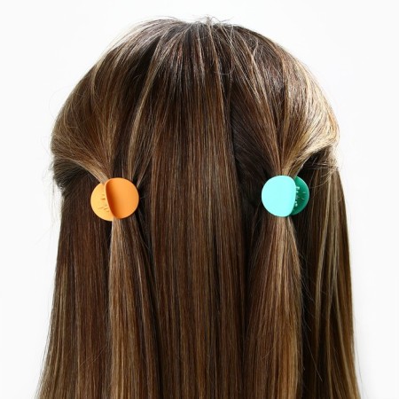 Hair crab Happy People, set 6 pcs, 2.5 x 2.5 x 1.5 cm-6