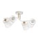 Lyser "Ando" 4he27 40W white-gold 50x39x26 cm
