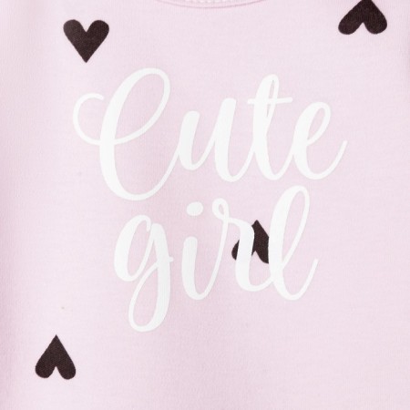 Set: jumper, pants crumb I "Cute", pink, height 68-74 cm-3