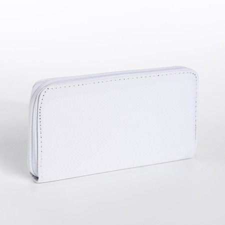 Women's wallet with lightning, white color-1