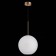 Suspension lamp ST LUCE. SL1133.523.01. Bopone. 1x40 watts, E27, 30x30 cm, brass color