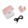 Body massage LEM-13, anti-cellulite, 2 modes, battery, 400 mAh, from USB, white