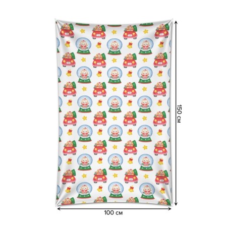 Decorative panel with photo printing "Fairytale cats", vertical, size 100x150 cm-1