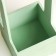Kashpo - wooden box "Provence" 13.5x13.5x30 cm olive