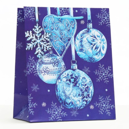 Gift package "New Year's balls", 18 x 22.3 x 10 cm-1