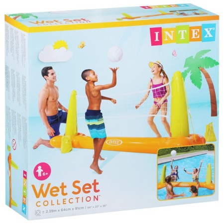 Volleyball gates, 239 x 64 x 91 cm, from 6 years old, 56508np intex-2