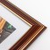 Photo frame 15x20 (282p) Dark walnut with gold (plastic screen)