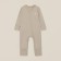 Set of overalls 2 pcs SL Home growth 62-68 cm, col. Olive/beige
